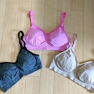 3 Pack - Maternity/Nursing Bras